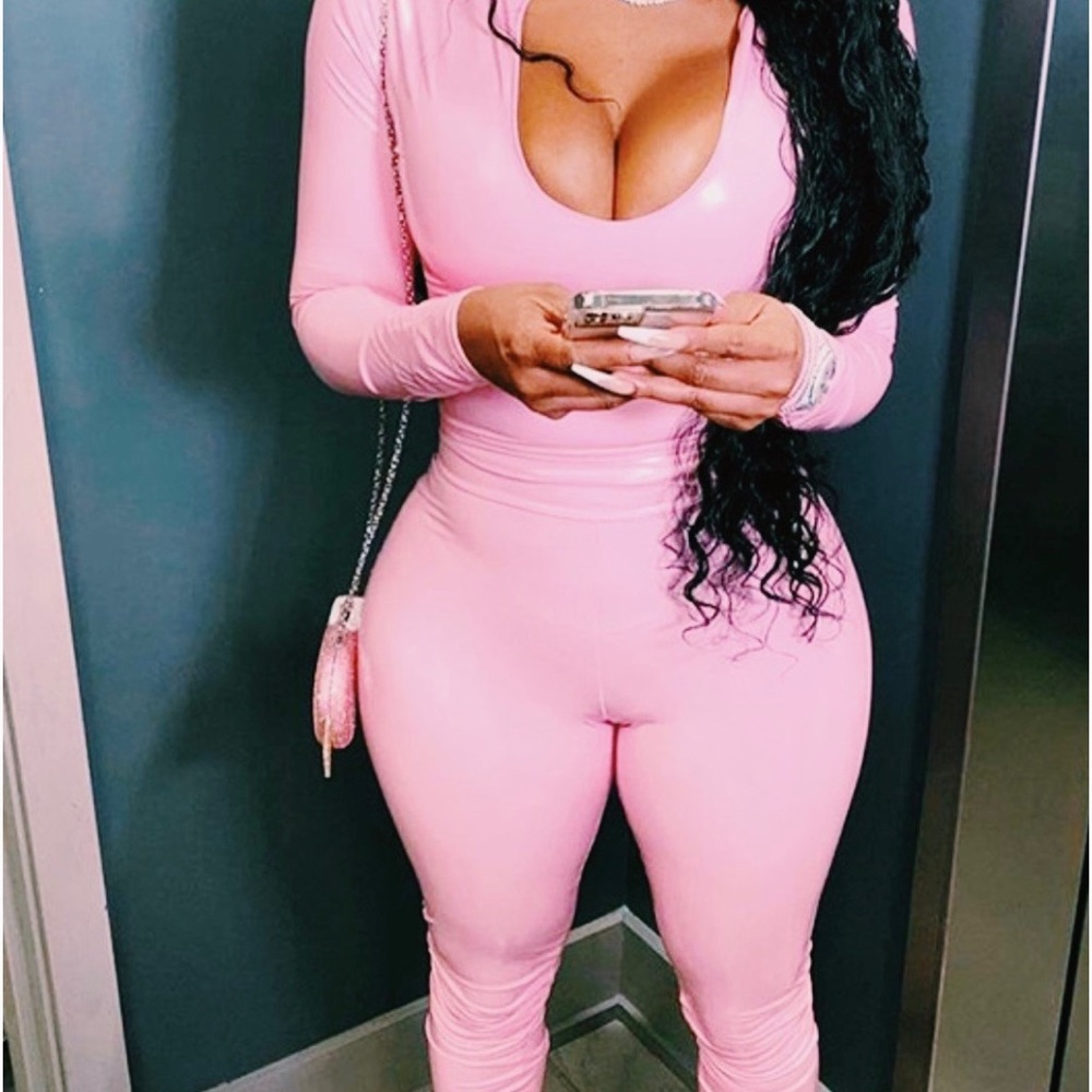 Pink Two piece set.